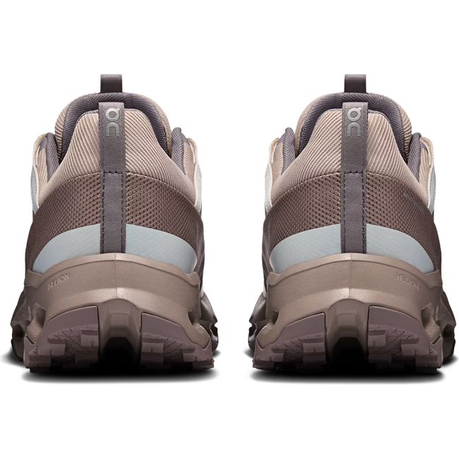 Heels of Men's On Running Cloudhorizon Trail Running Shoes in Fog Desert Brown