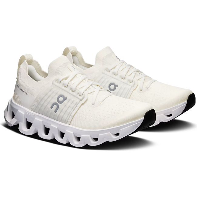 Pair of Women's On Running Cloudswift 4 Running Shoes in White White