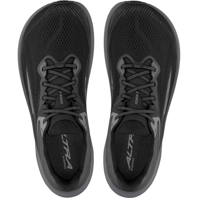 Mesh upper of Altra Women's Torin 8 Running Shoe in All Black