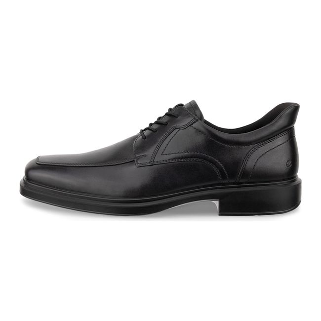 Lateral side of ECCO Men's Helsinki 2 Slip-In Derby Shoe in black