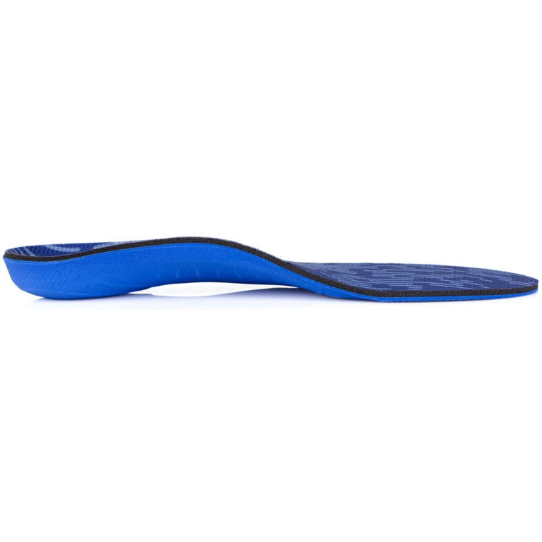 PowerStep Unisex Pinnacle Low Orthotic, profile view of the arch