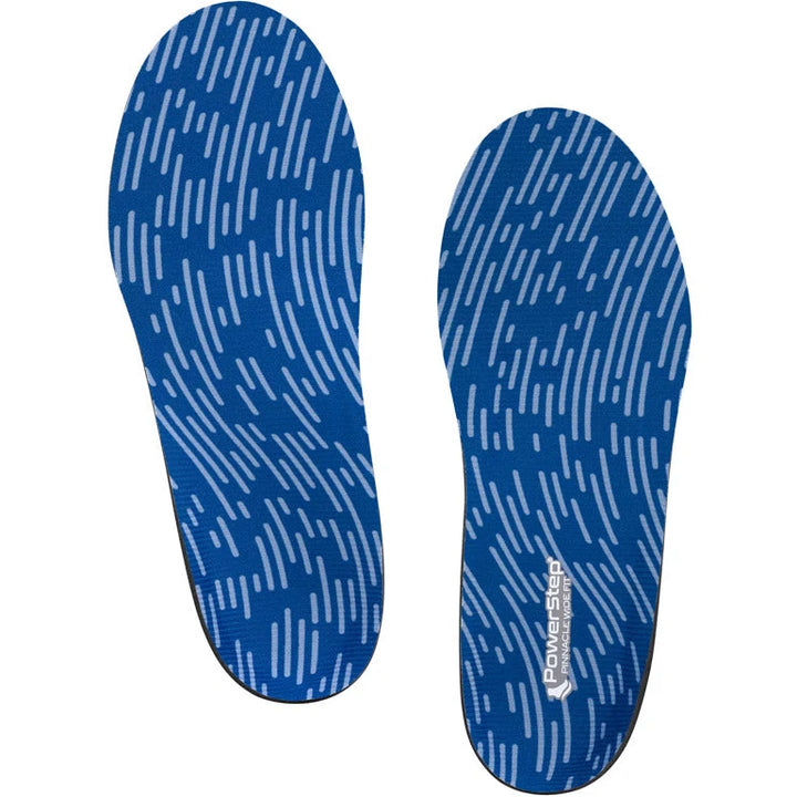 PowerStep Unisex Pinnacle Wide Fit Orthotic, top view