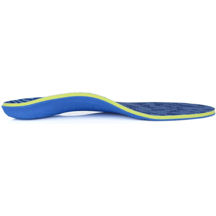 PowerStep Unisex Pinnacle Memory Foam Orthotic, profile view of the arch