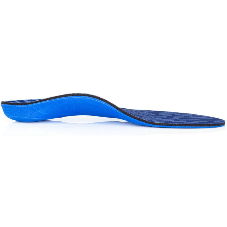 PowerStep Unisex Pinnacle High Orthotic, profile view of the arch