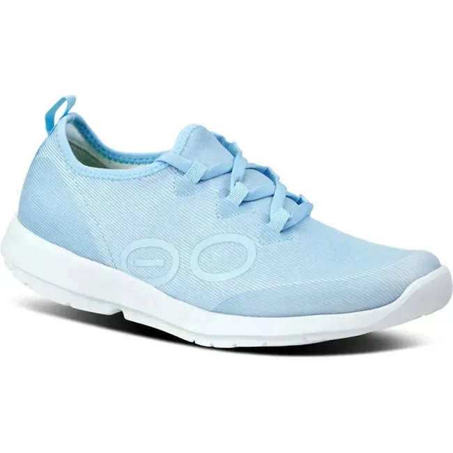 Oofos Women's OOmg Sport LS Shoe Carolina Blue 5076CAROLINA