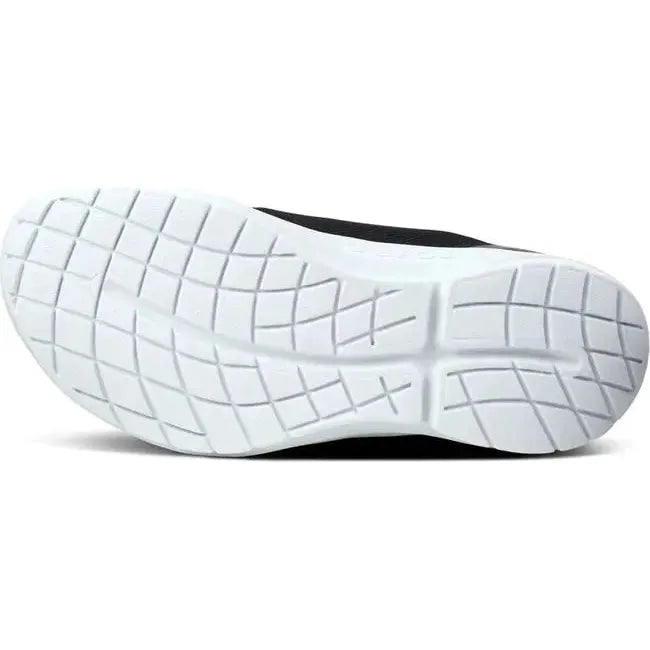 Oofos Women's OOmg Sport LS Shoe Black/White 5076WHTBLK