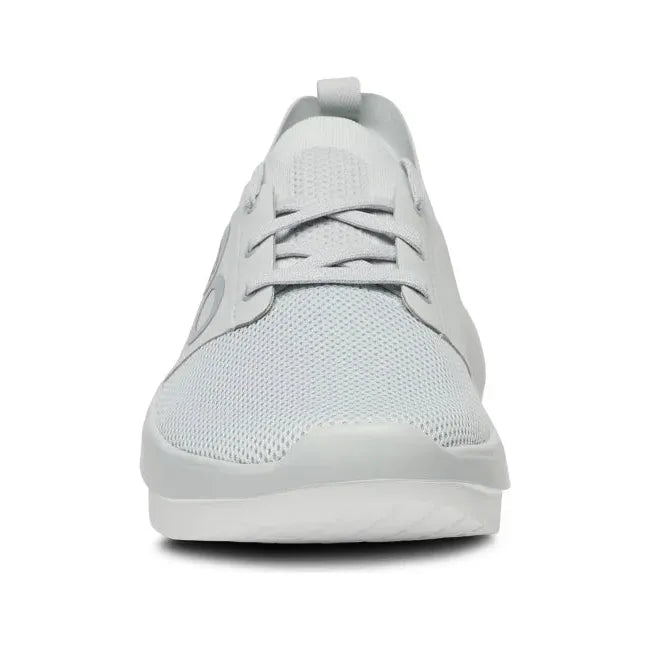 Front of Men&#39;s OOfos OOmy Stride Shoe in Glacier grey