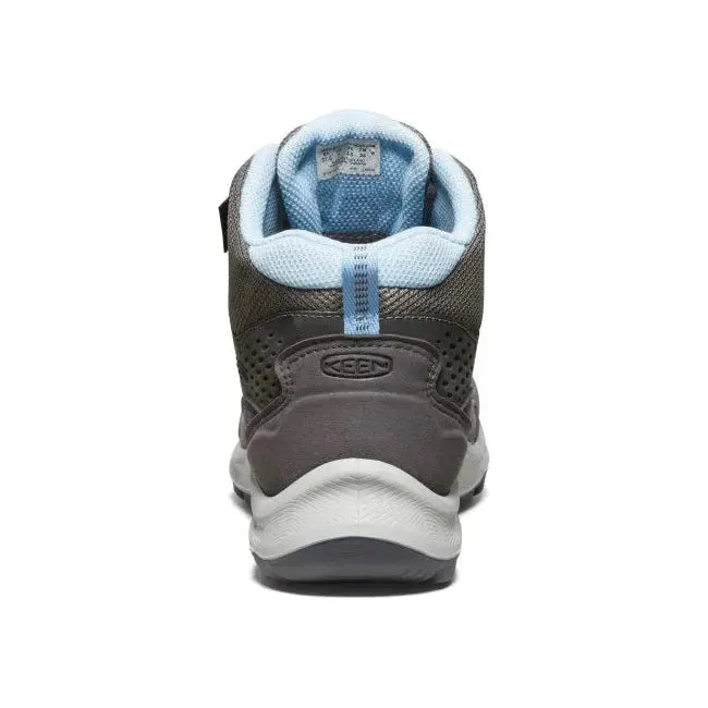 Keen Women&#39;s Terradora Explorer Mid Waterproof Steel Grey/Clear Sky Hiking Boot 1027926