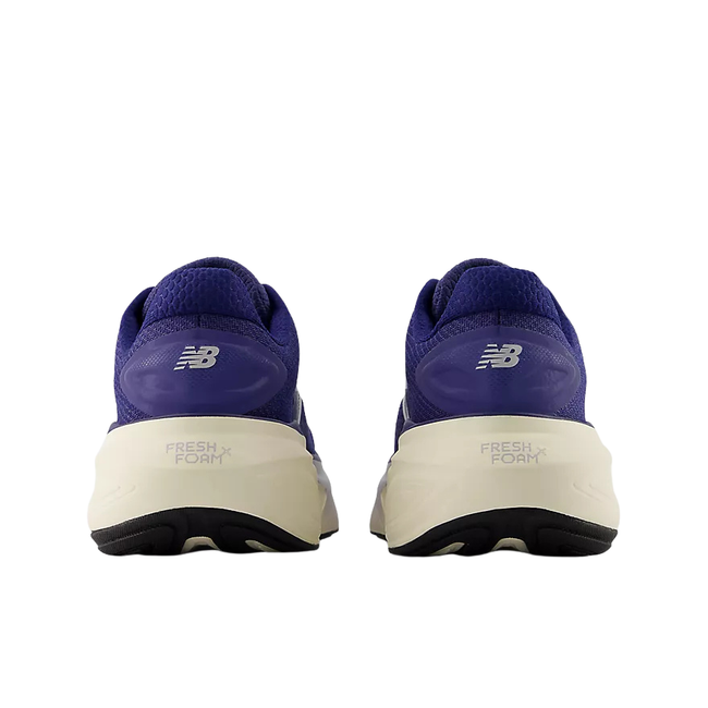 Heels of New Balance Women's Fresh Foam X More V6 Running Shoe in Blue Oyster