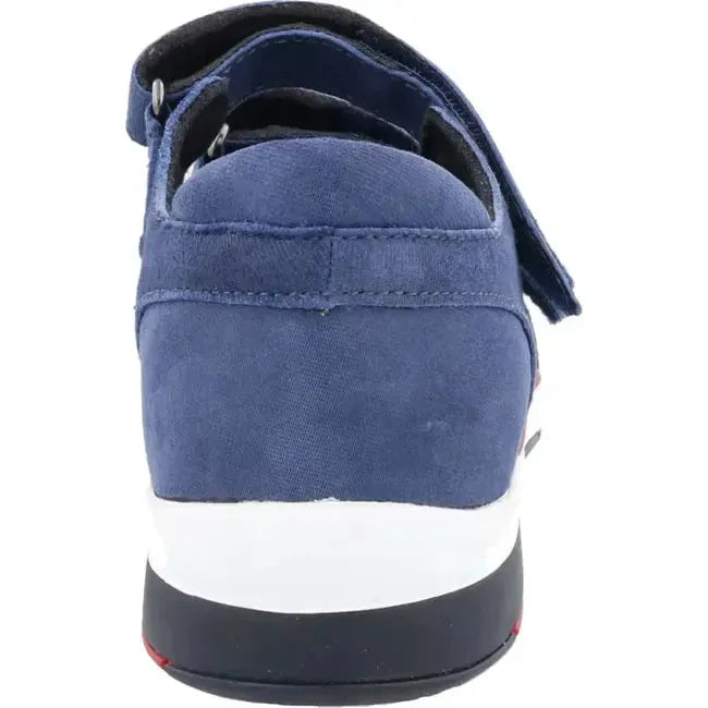 Drew Women's Discovery Shoe Blue Microdot Leather 14798-42