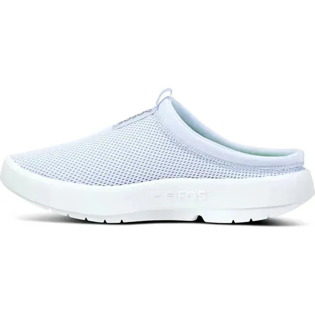 Oofos Women's Oocoozie Sport Mule Purple Jade 5275WHTJDE