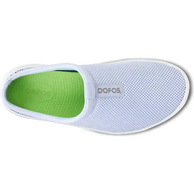 Oofos Women's Oocoozie Sport Mule Purple Jade 5275WHTJDE