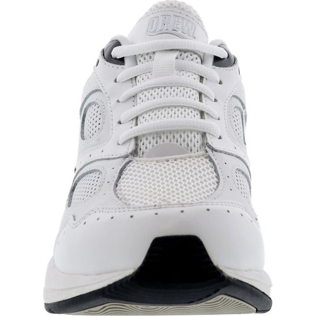 Drew Women's Flare Shoe White Leather Perf/White Mesh 10285-21