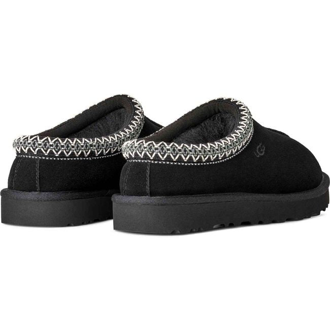 Heels of Black Suede UGG Women's Tasman II Slippers