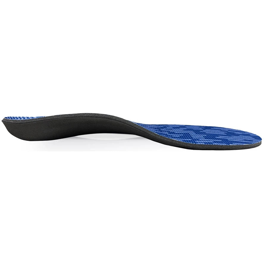 PowerStep Unisex Morton's Extension Orthotic, profile view of the arch
