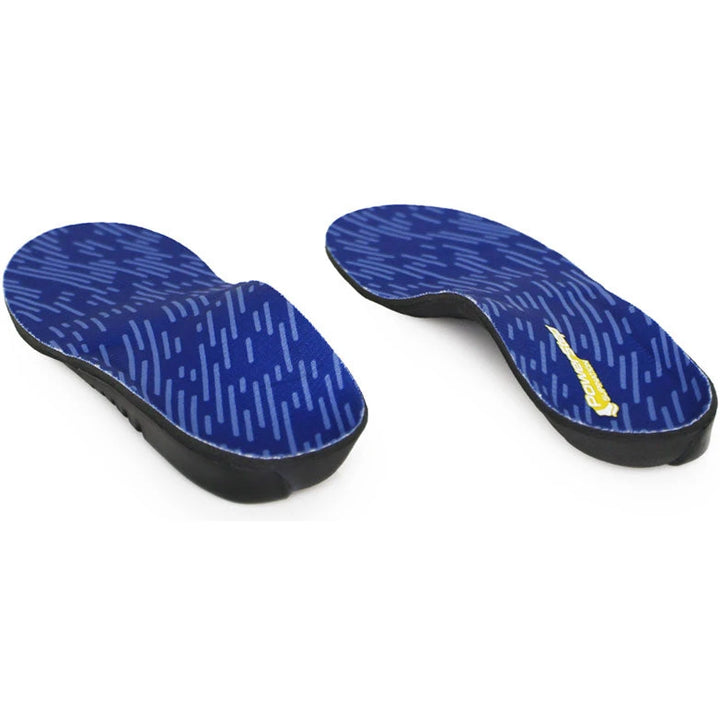 Heel cup view of PowerStep Unisex Supination Orthotic insole pair