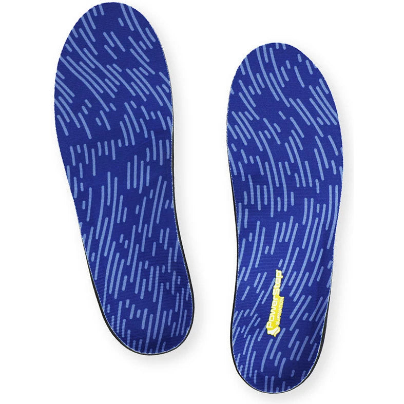 Top of PowerStep Unisex Supination Orthotic insole pair