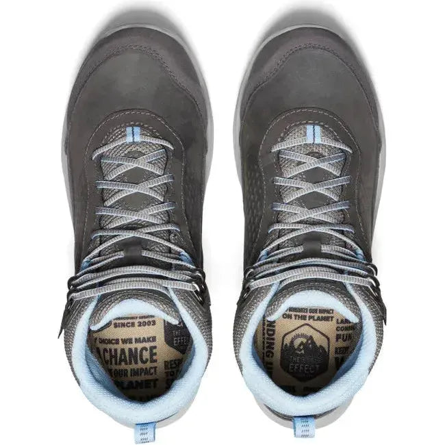 Keen Women&#39;s Terradora Explorer Mid Waterproof Steel Grey/Clear Sky Hiking Boot 1027926