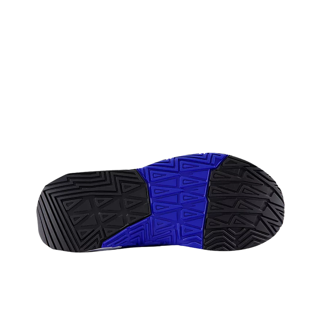 Sole of New Balance Kids' FuelCell Play Bungee Running Shoe in Blue Gemstone and Black