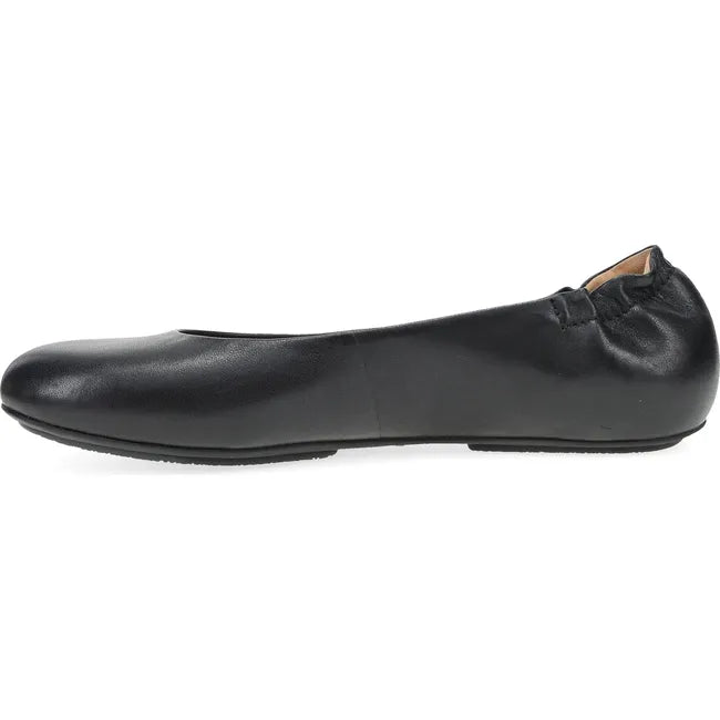 Dansko Women's Mollie Ballet Flat Black Nappa 5705020200
