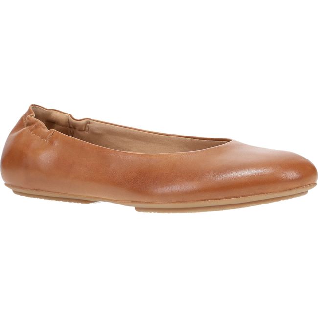 Dansko Women's Mollie Ballet Flat Luggage Nappa 5705640300