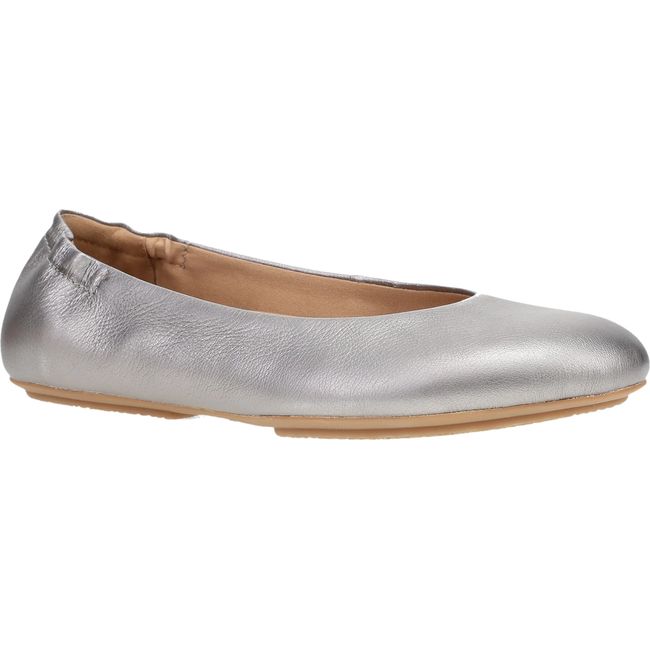 Dansko Women's Mollie Ballet Flat Pewter Metallic 5705970300