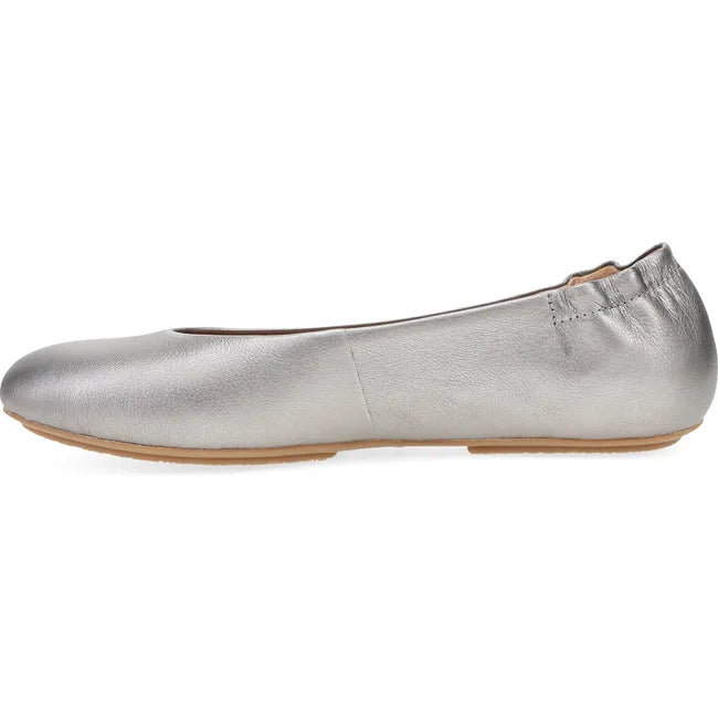 Dansko Women's Mollie Ballet Flat Pewter Metallic 5705970300