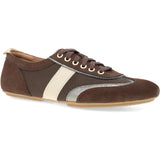 Chocolate/pewterSuede