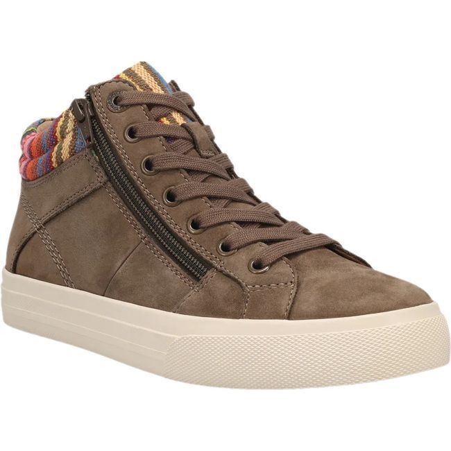 Taos Women's Winner Mid Sneaker  Dark Taupe Multi WNR-14003-DTNM