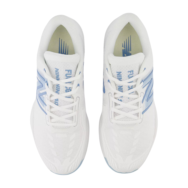 New Balance Women's 996 V5 Tennis Shoe WHITE/NAVY/HI-LITE WCH996N5