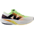 New Balance Men's FuelCell Rebel V4 Running Shoe WHITE/BLEACHED LIME GLO/HOT MANGO MFCXLL4