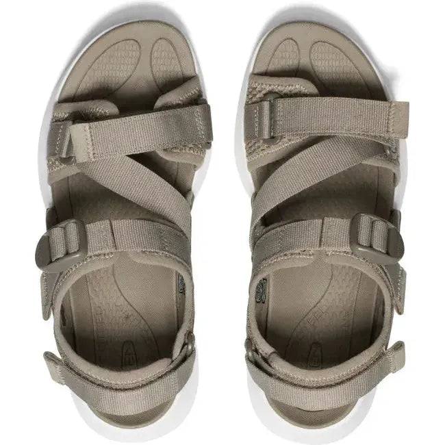 Keen Women&#39;s Elle Sport Backstrap Brindle/Star White Sandal 1028616