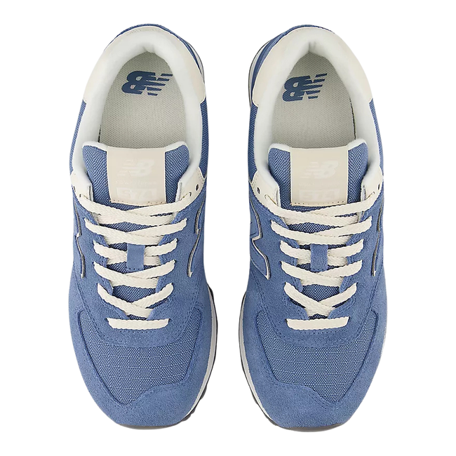 Tops of New Balance Women's 574 Lifestyle Shoes in New Spruce