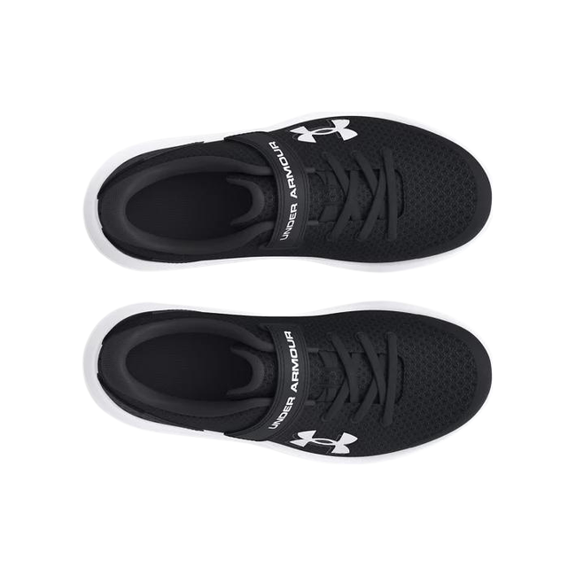 Under Armour Kids' Surge 4 AC Running Shoes Black/Anthracite/White 3027104-001