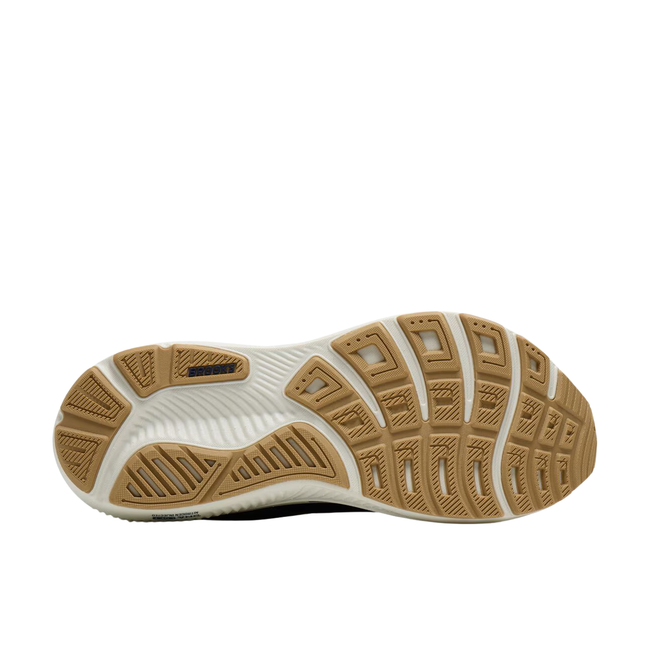 White sole of Brooks Men's Ghost 17 Running Shoe in Blue Beacon