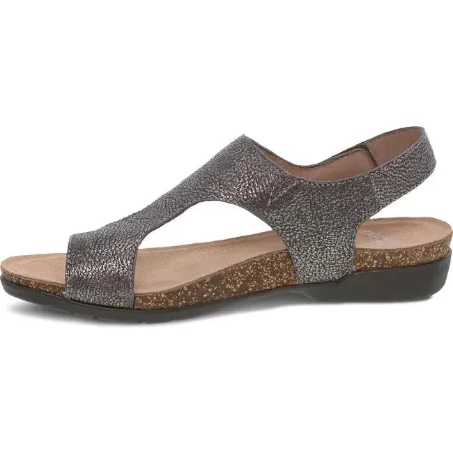 Dansko Women's Recce Sandal Pewter Metallic 6024975300
