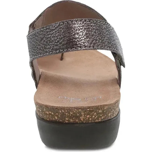 Dansko Women's Recce Sandal Pewter Metallic 6024975300