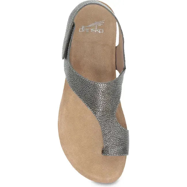 Dansko Women's Recce Sandal Pewter Metallic 6024975300