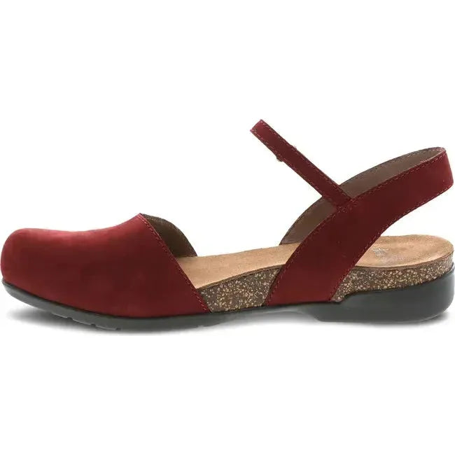 Dansko Women's Rowan Sandal Cinnabar Milled Nubuck 6025225300