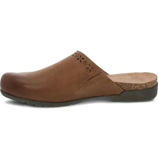 Dansko Women's Robbie Mule Tan Burnished Nubuck 6028155300