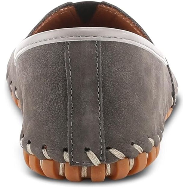 Spring Step Women&#39;s Kathaleta Flat Grey Suede