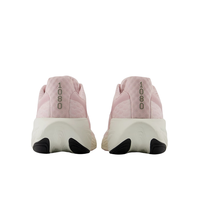 Heels of New Balance Women's Fresh Foam X 1080 V14 Running Shoes in rose sugar pink