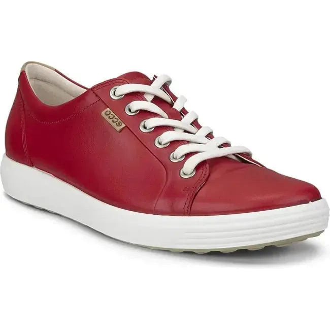 ECCO Women's Soft 7 Sneaker Chili Red 430003-01466