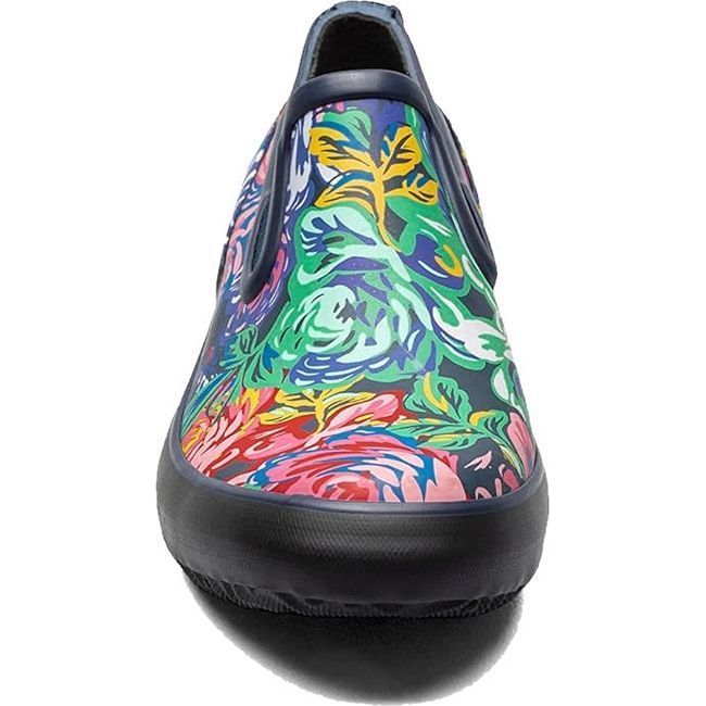 Bogs Women&#39;s Patch Slip On Garden Shoe Rose Multi 72972-694