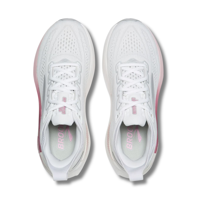 Tops of Brooks Women's Glycerin GTS 23 Running Shoe in Harbor Mist