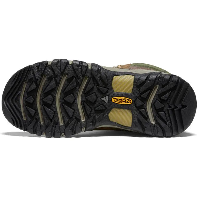 Keen Women's Greta Tall Waterproof Winter Boot Dark Earth/Green Plaid 1027720