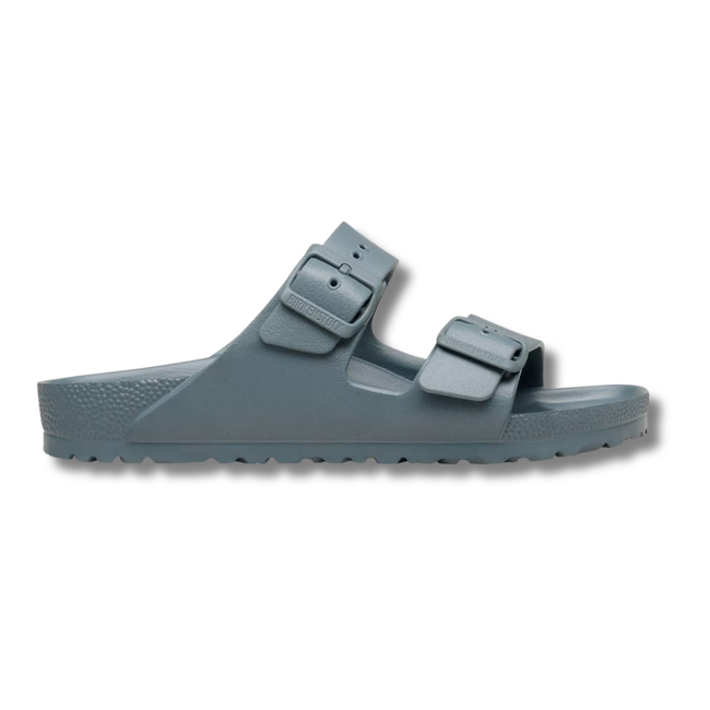 Lateral side of Birkenstock Unisex Arizona EVA Sandal in Basalt Grey