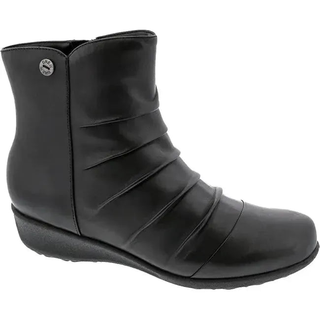 Drew Women's Cologne Boot Black Leather 19167-12
