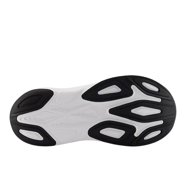 Black and White New Balance Men's Fresh Foam X More V6 Running Shoe