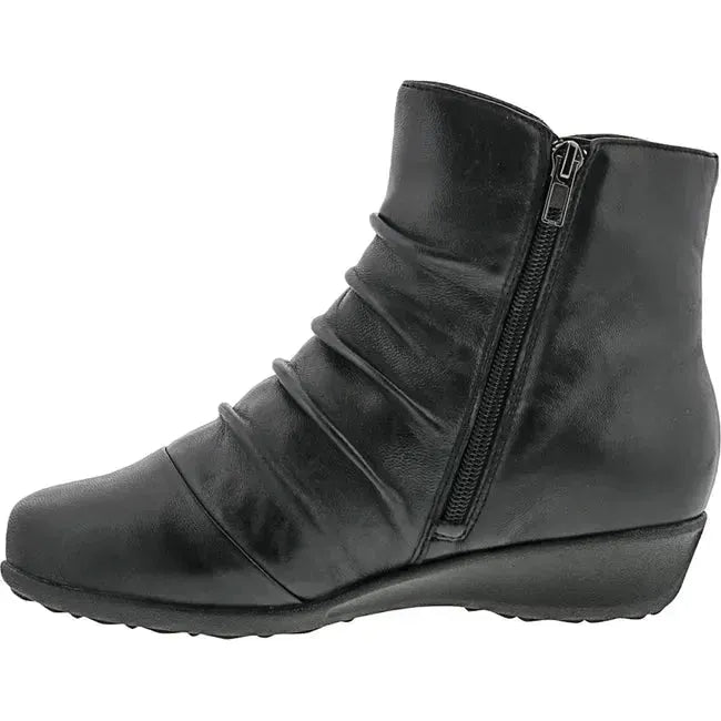 Drew Women's Cologne Boot Black Leather 19167-12